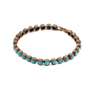 Turquoise Tennis Bracelet - Turquoise (7.5")