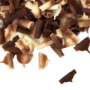 Barbara Decor dark and white chocolate blossom curls - 2.5kg