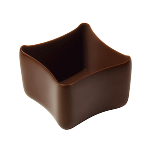 Barbara Decor milk chocolate caro square cups - 150 pieces