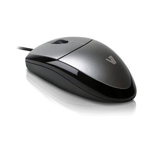 V7 MV3000 USB Wired Mouse - Black