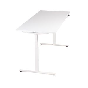 DeskRite 350 - 1600 x 800 mm - White/Silver