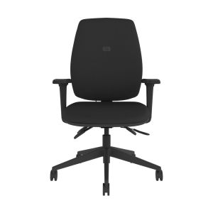Positiv P-Sit High Back (with armrests) - Black