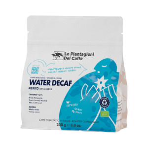 Le Piantagioni del Caffe - kawa ziarnista bezkofeinowa Water Decaf EKO 250 g