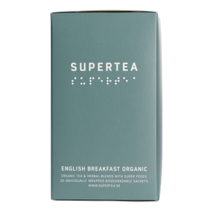 Teministeriet - herbata czarna Supertea English Breakfast Organic 20 saszetek