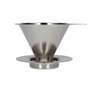 Hario - metalowy Drip V60-01 z podstawką