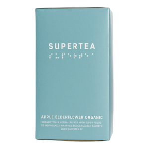 Teministeriet - herbata zielona Supertea Apple Elderflower Organic 20 saszetek