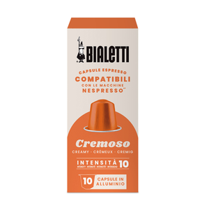 Bialetti - kawa w kapsułkach Nespresso Cremoso - 10 kapsułek
