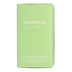 Teministeriet - herbata zielona Supertea Green Tea Mint EKO 20 saszetek