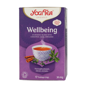 Yogi Tea - herbata ziołowa Wellbeing EKO 17 saszetek