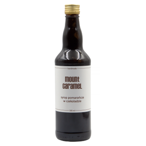 Mount Caramel - Syrop Pomarańcza w czekoladzie 500 ml