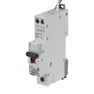 10A 1P+N 1 Module C Curve 10kA 30mA Type A RCBO