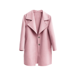 Ex-Boyfriend Wool Blend Oversized Jacket - Lilac (XS)