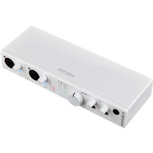 Arturia MiniFuse 4 White, USB/MIDI Audio Interface & Software Bundle
