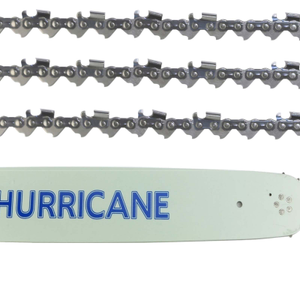 18" Bar and 3 Chain Combo for 45cc 52cc 58cc Starke Chainsaw 325 058 72DL