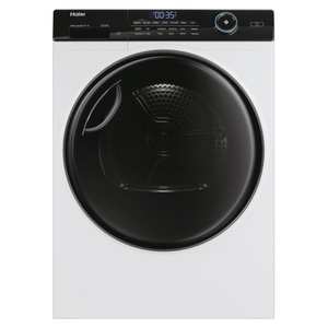 Haier HD90-A3959 9kg I-Pro Series 5 Heat Pump Condenser Tumble Dryer - WHITE