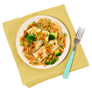 Asian-Style Cod Soba Noodles