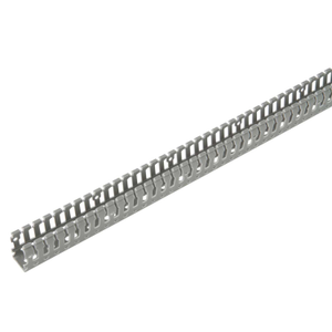 25mm x 40mm Open Slotted Panel Trunking (2m Length)