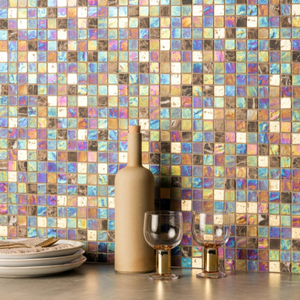 Mellow Therapy Glass Mosaic Wall Tile
