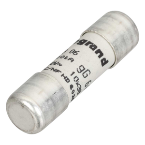 6A 10mm x 38mm gG HRC Fuse (Sold in 1's)