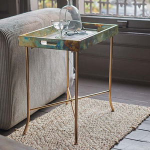 Oliver Brass Effect Side Table