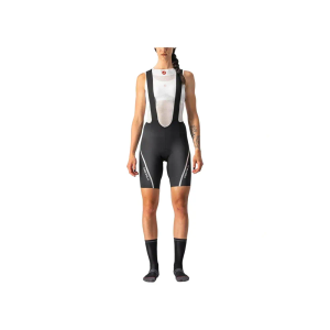Castelli Velocissima 3 Women's Bib Shorts   Black Silver Large