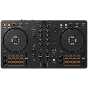 Pioneer DDJFLX4 2-Channel DJ Controller for Rekordbox & Serato DJ (Black)