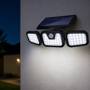 Kingavon 3 Head Motion Sensor Solar Security Light