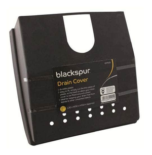 Black Plastic Drain Cover