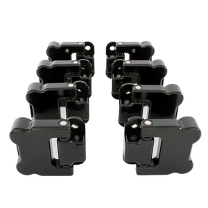 Optimill 1st and 2nd Row Security Door Hinges - Def 110 - Black