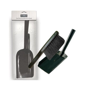 De Vielle Fire Shovel and Brush Set