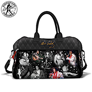 Elvis Through The Years Weekender Bag