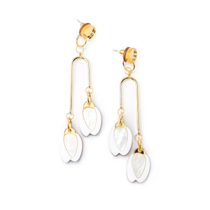 Sampaguita Bud Dangly Earrings (one size)