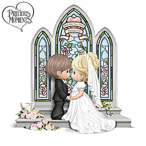 Precious Moments And The Two Shall Become One Figurine