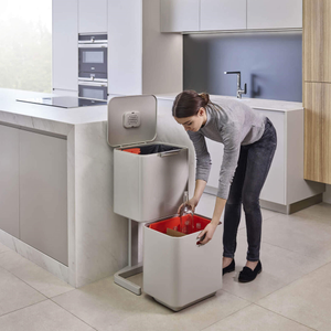 Joseph Joseph 60L Totem Intelligent Waste Bin In Stone