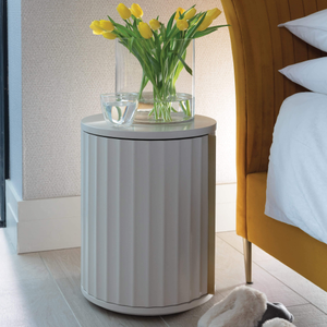 Lisette Ivory Left Bedside Table