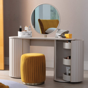 dressing table ivory Metropolitan Ivory Premium Dressing Table / Desk