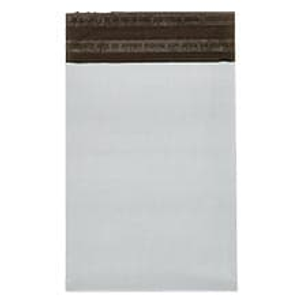 White Dual Peel & Seal Poly Mailers - 19 X 24 - Polyethylene - 2.5 mil thick - Quantity: 200 - Padded Mailers by Paper Mart