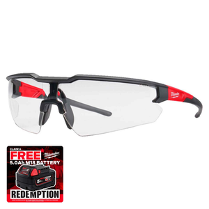 Milwaukee 4932478763 Enhanced Safety Glasses (Clear)