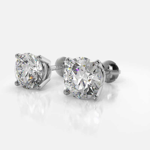 Classic Four Prong Diamond Studs