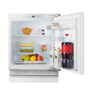 138L Large White Under Counter Integrated Fridge