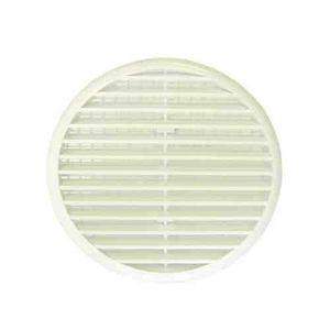 Round Grille - White ( For apertures 80mm-152mm)
