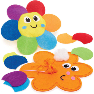Rainbow Flower Cushion Sewing Kits