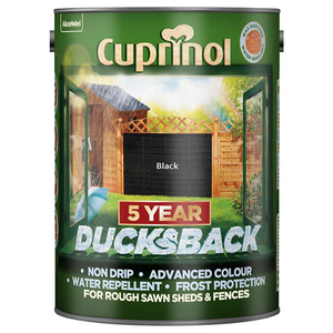 5L Cuprinol 5 Year Ducksback Black