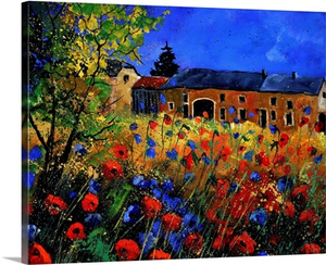 Red Poppies In Houroy