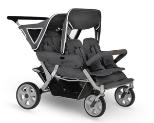 Cabrio 4-Seater Stroller with Raincover