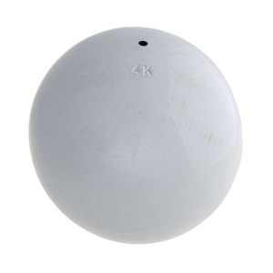 Vinex Cast Iron Shot Put - White - 4kg