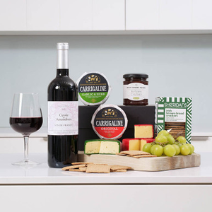 Red Wine & Cheese Gift Box