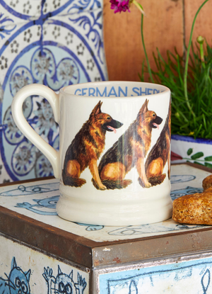 German Shepherd 1/2 Pint Mug