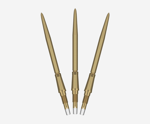 Target Darts Swiss Storm Nano Gold 26mm Dart Points Set (Pack of 3) - Exclusively for Swiss Point co