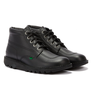 Kickers Kick Hi Men's Black Leather Ankle Boots